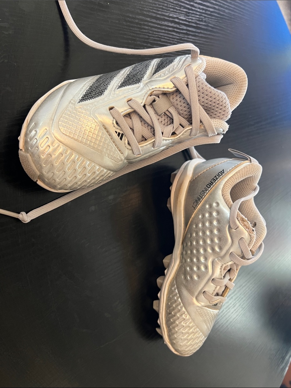 adidas Kids Sneakers with Black Stripes